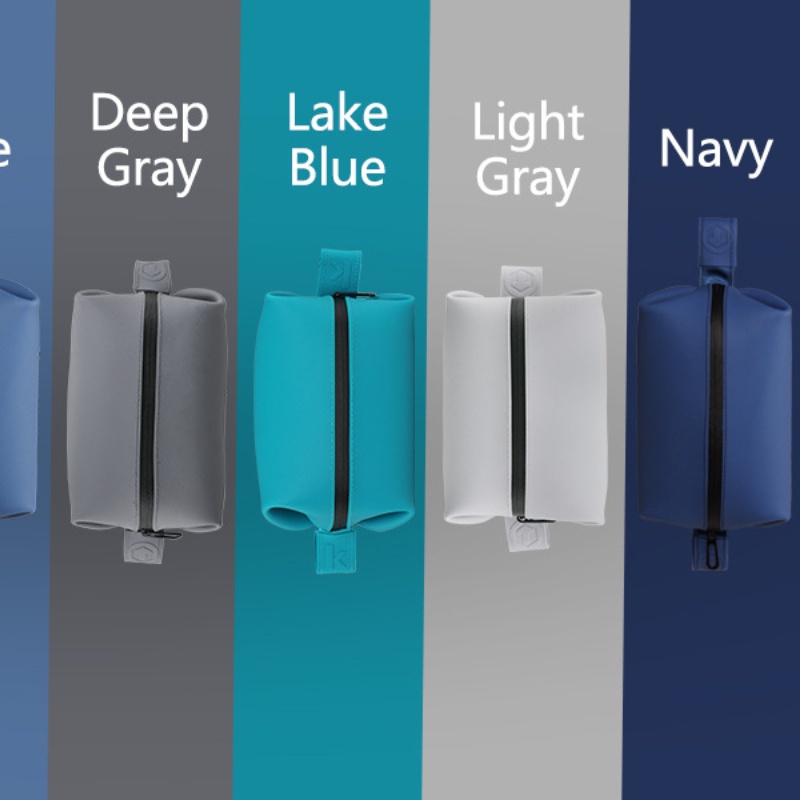 Túi Đựng Mỹ Phẩm Bằng silicone Chống Thấm Nước Kích Cỡ Lớn Tiện Dụng