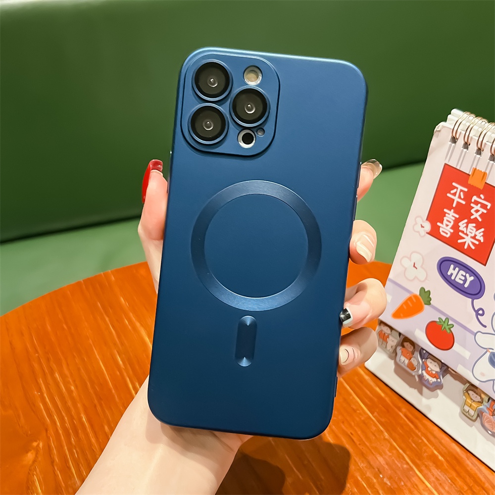 Ốp Điện Thoại Từ Tính Chống Rơi Cho iPhone 11 14 11Promax 14Pro 12 13Pro