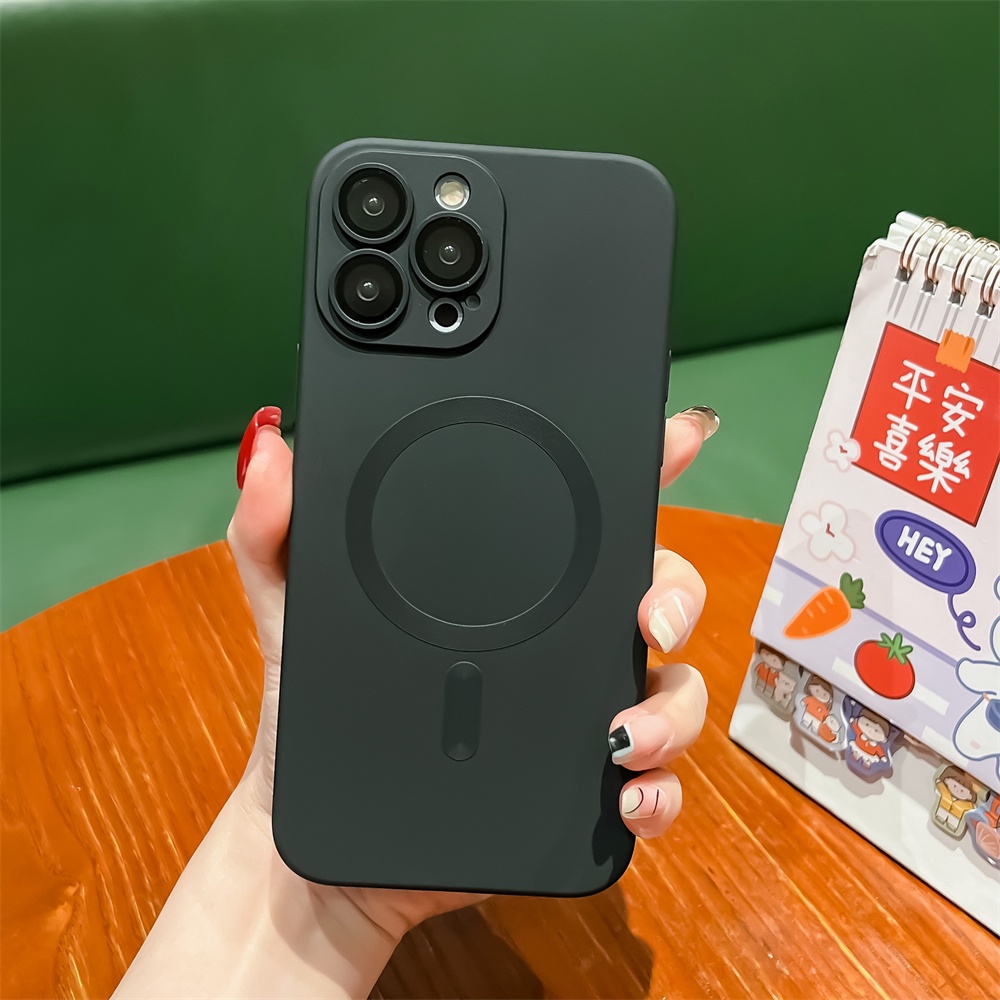 Ốp Điện Thoại Từ Tính Chống Rơi Cho iPhone 11 14 11Promax 14Pro 12 13Pro