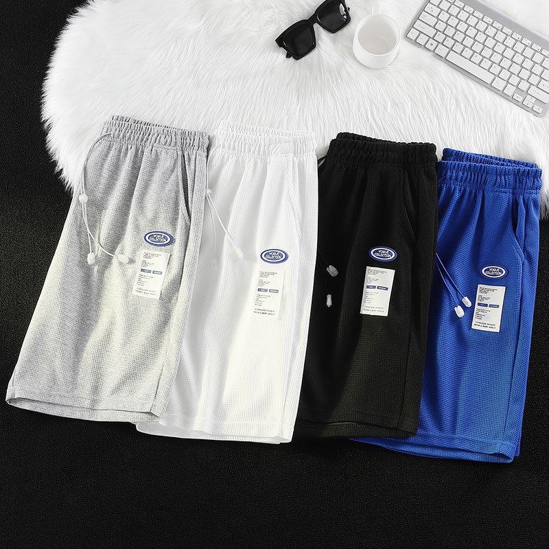 Quần Short Thể Thao Dáng Ôm Thời Trang Mùa Hè Phong Cách Hàn Quốc Cho Nam Giới