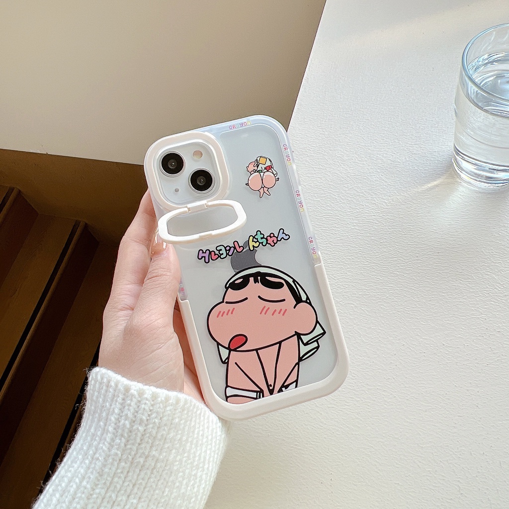 Ốp Lưng Bé Shin Ngộ Nghĩnh Nhiều Mẫu Mã Cho Điện Thoại iPhone 14 / 13 / 12 / 11 / X