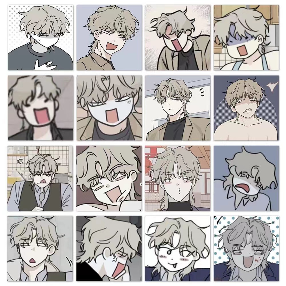 Miếng Dán Họa Tiết Hoạt Hình graffiti Hàn Quốc Dễ Thương Trang Trí Sổ Tay / Điện Thoại / laptop