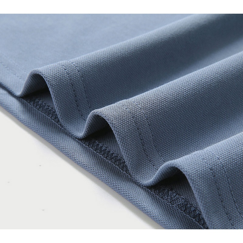 Áo polo Tay Ngắn Màu Trơn Đơn Giản Thời Trang Mùa Hè Hàng Mới Dành Cho Bạn Nam