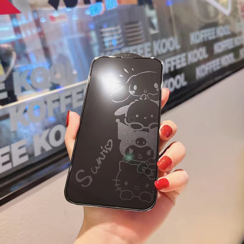SANRIO Kính Cường Lực 9H Vô Hình Cho iPhone 14 Pro MAX 14 Plus 13 Pro MAX / 13 Pro / 13 / 12 Pro MAX / 12 Pro / 12 / 11 Pro MAX XR XS MAX