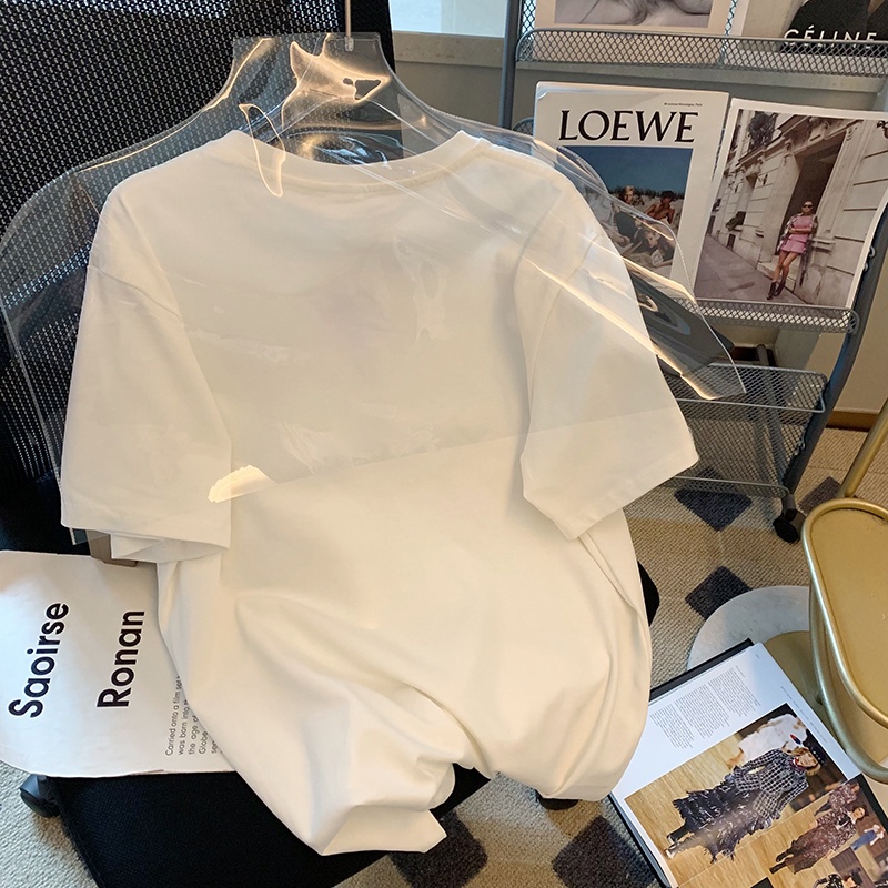 NRVP Áo Thun 100% Cotton Tay NgắN Plus Size Cho Nam Và Nữ