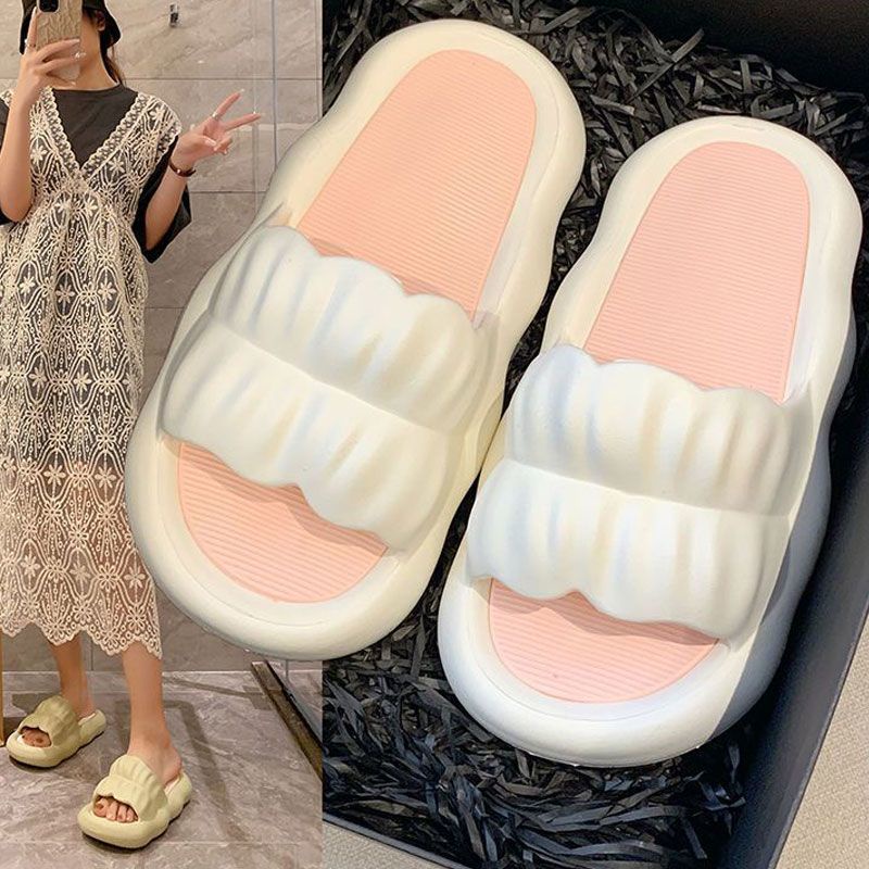 Dép lê nữ mùa hè đế dày chống trượt đáng yêu