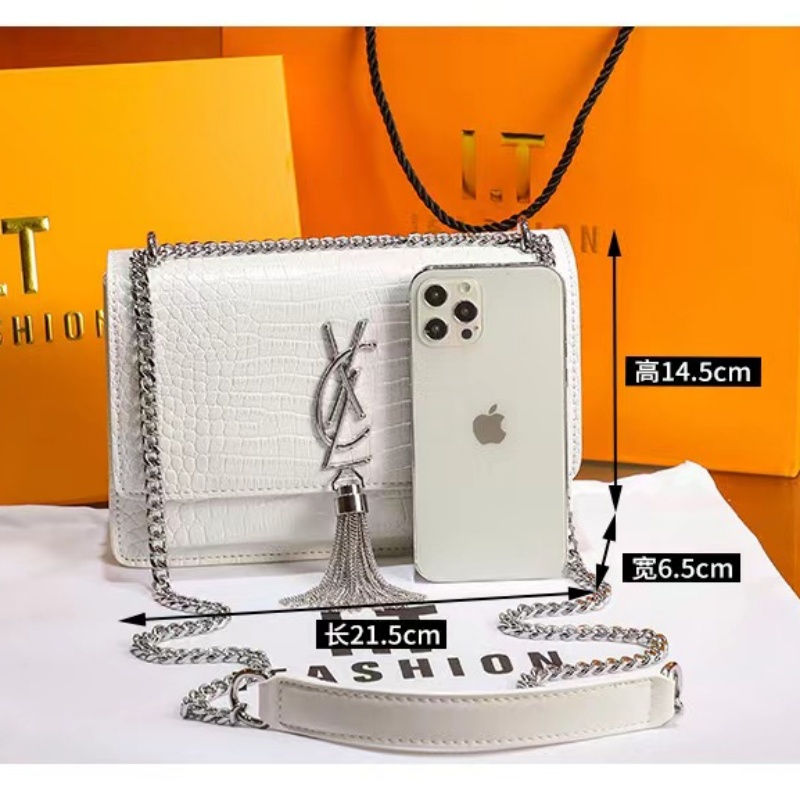 Túi Đeo Chéo Giả Da Cá Sấu Thời Trang Hàn Cho Nữ