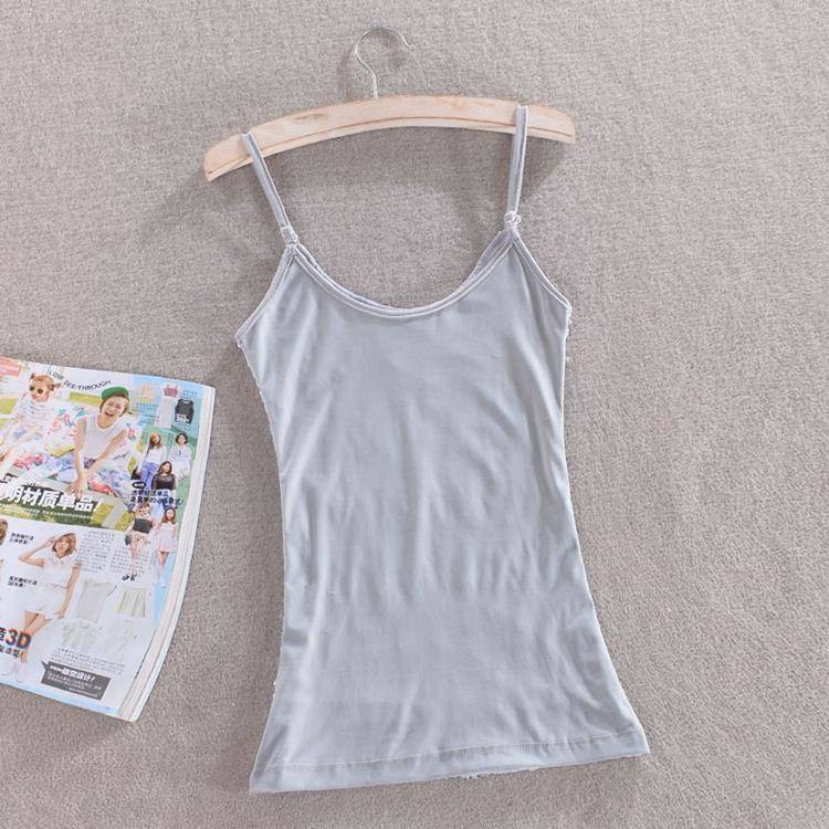 Áo Hai Dây Đính Kim Sa Lấp Lánh Phong Cách Hàn Quốc Dễ Thương Cho Nữ