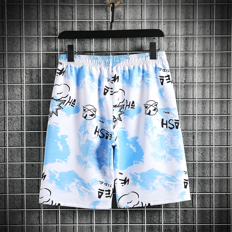 Quần Short Nam Thoáng Khí Mau Khô Thời Trang Mùa Hè Mới