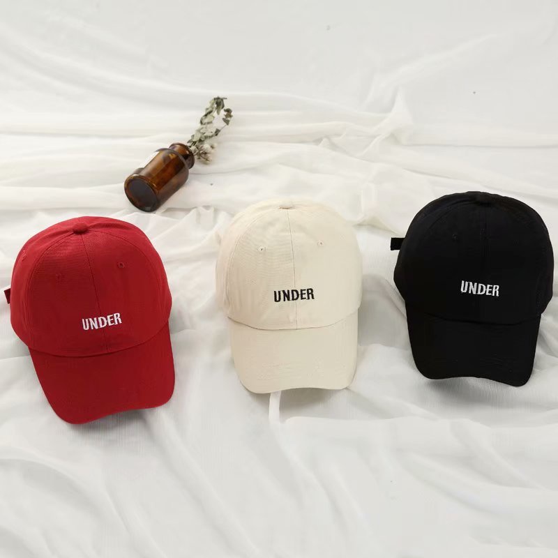 Mũ Lưỡi Trai Mềm Thêu Chữ Thời Trang Hàn Quốc