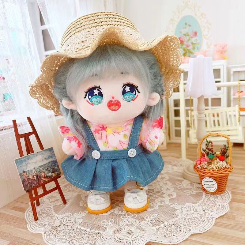 Búp Bê Nhồi Bông Cotton 20CM Thiết Kế Dễ Thương