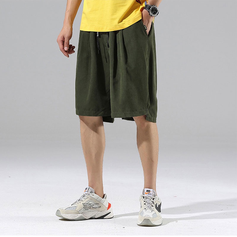 Quần Short Thể Thao Màu Sắc Đơn Giản Phối Túi Cá Tính Thời Trang Cho Nam