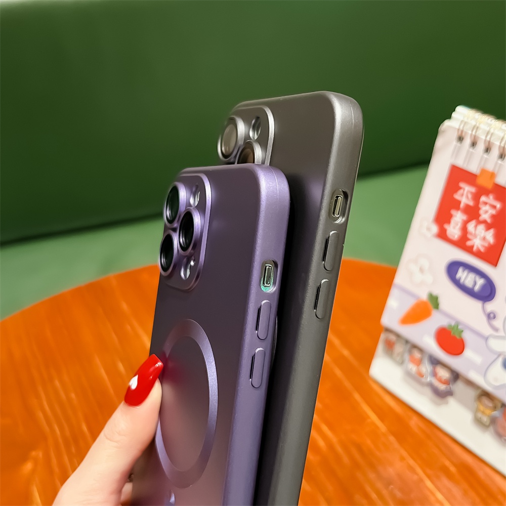 Ốp Điện Thoại Từ Tính Chống Rơi Cho iPhone 11 14 11Promax 14Pro 12 13Pro