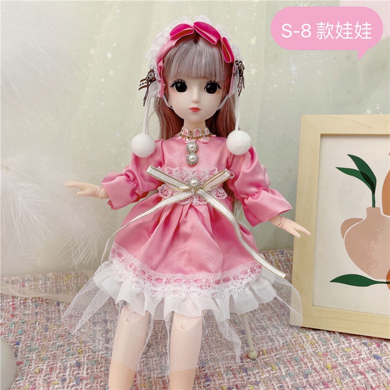 Búp Bê Barbie 30cm 23 Khớp Có Thể Cử Động Dễ Thương Xinh Xắn