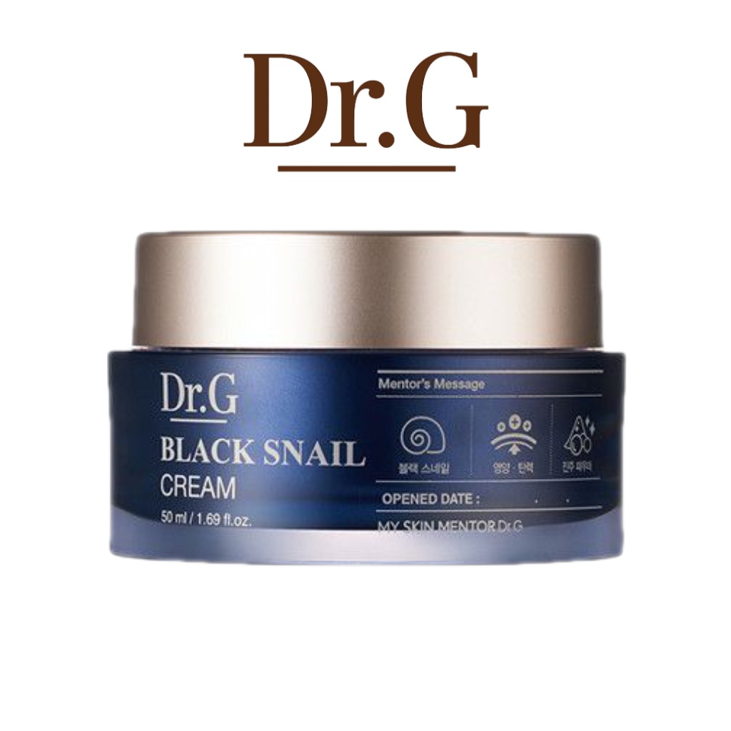 Dr.G Black Snail Cream 50ml / Korean Cosmetics