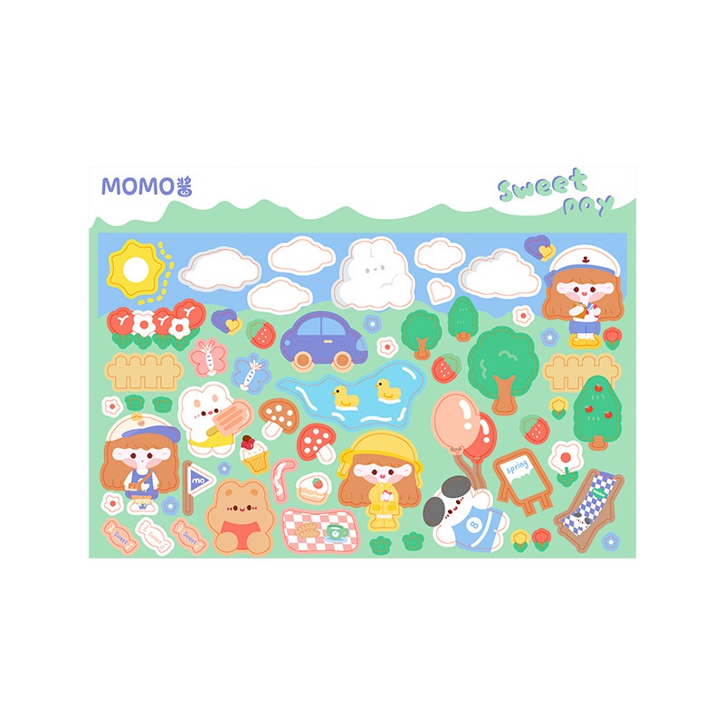 &lt;Video Review&gt; Bộ Tấm Sticker Nhũ Dán Trang Trí Ảnh Idol Hàn Quốc Bộ Hình Dán Trang Trí Sổ Tay Nhật Ký Điện Thoại Y005