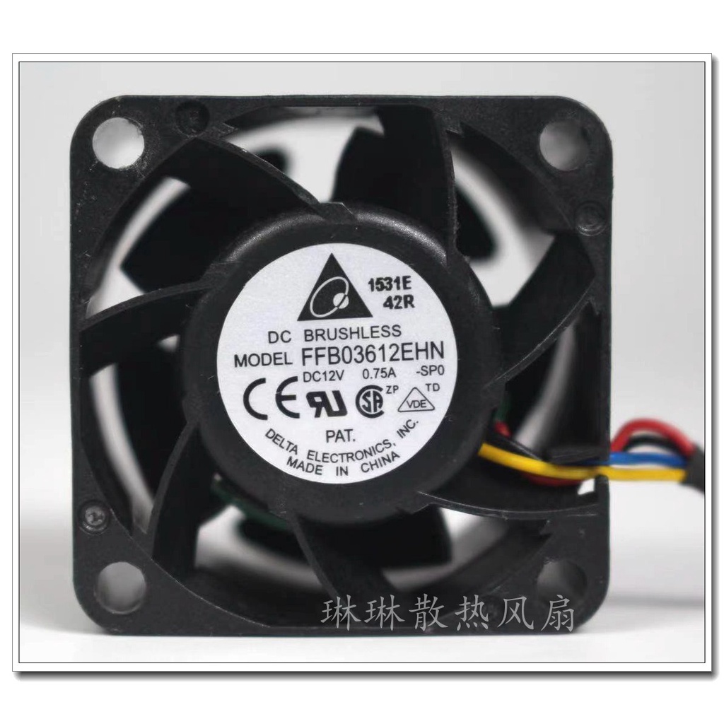 Vận chuyển nhanh = Quạt làm mát Card đồ họa Delta TESLA K80 P100 P40 M40 M60 hoàn toàn mới FFB03612E