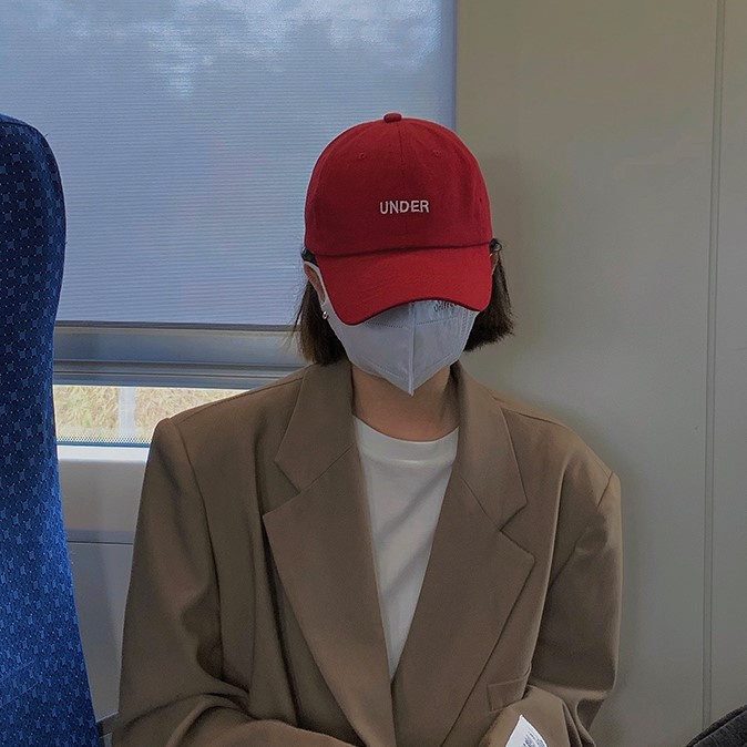 Mũ Lưỡi Trai Mềm Thêu Chữ Thời Trang Hàn Quốc