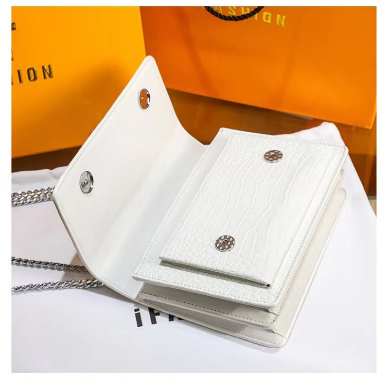 Túi Đeo Chéo Giả Da Cá Sấu Thời Trang Hàn Cho Nữ