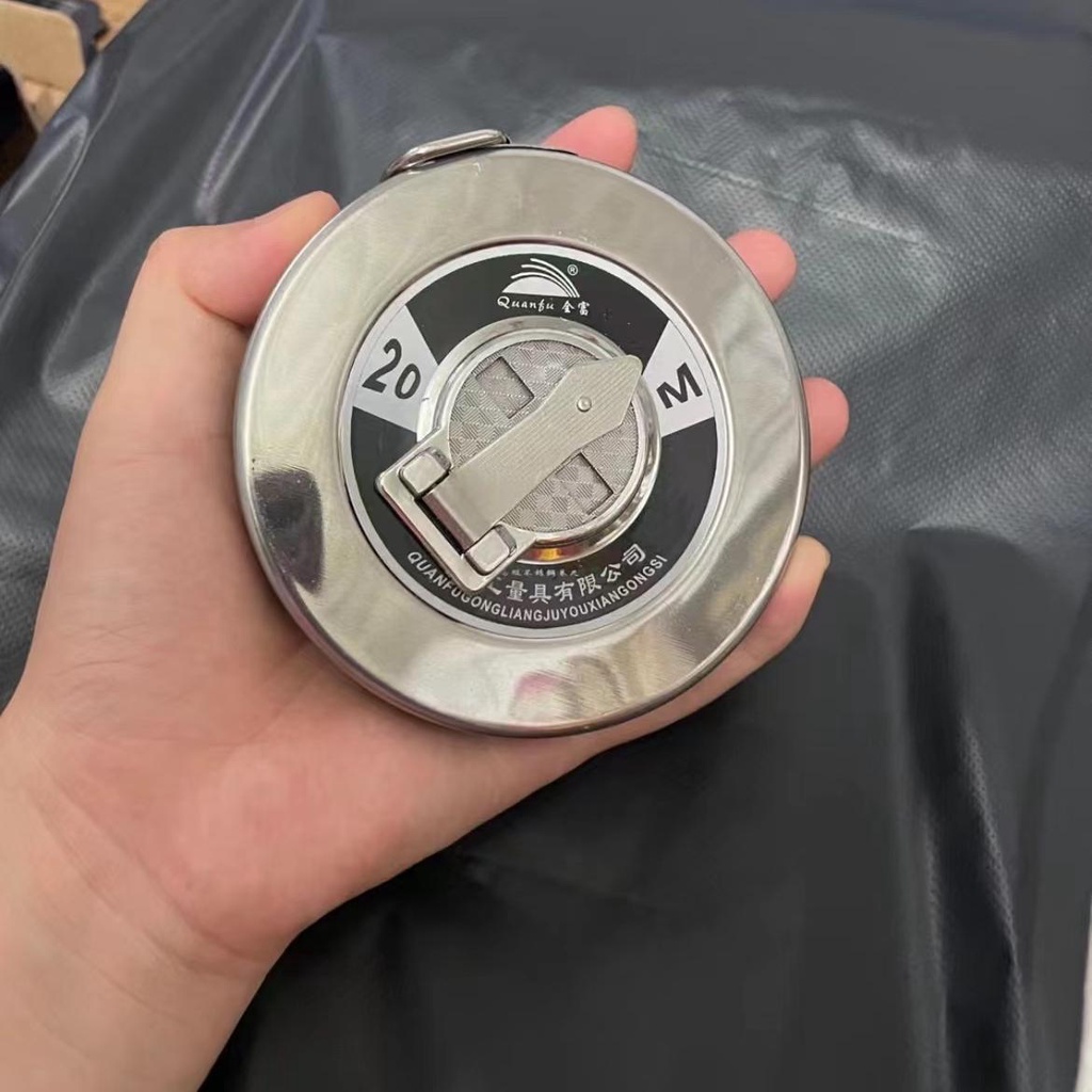Thước Dây Bằng Nhựa Và Thép Không Gỉ 20m 30m 50m Chất Lượng Cao