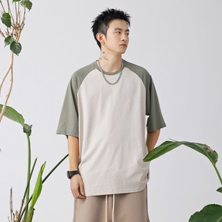 Áo Thun Raglan Nam Nữ Trơn Basic K1774