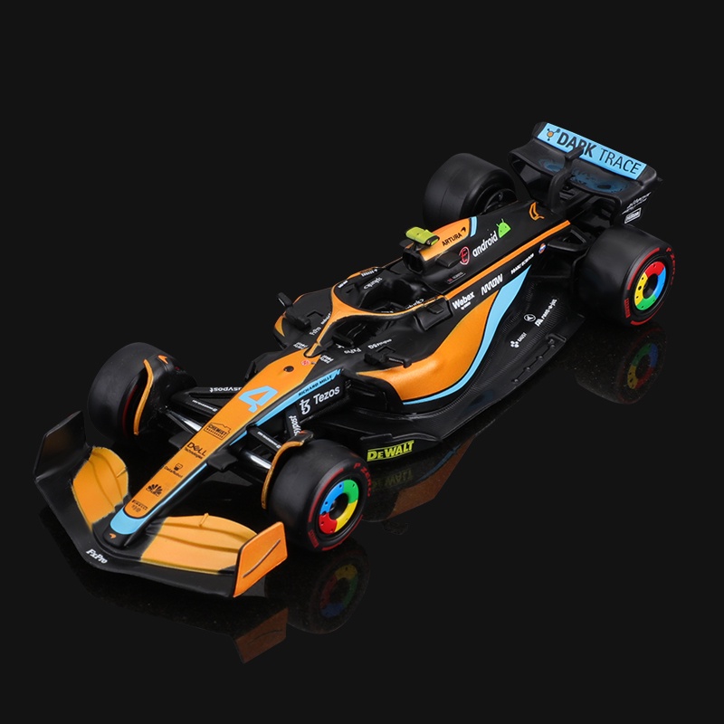 Bburago Xe 2022 F1 McLaren MCL36 Tỉ Lệ 1: 43 #4 Phụ Kiện Chuyên Dụng Dành Cho Lando Norriss #3Daniel Mô Hình Xe Đua Công Thức Ricciardo Bằng Hợp Kim