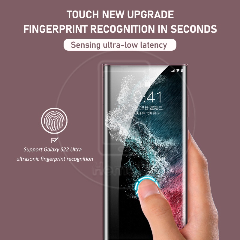 Kính Cường Lực Bảo Vệ Màn Hình Điện Thoại Samsung Galaxy S22 S23 Ultra S23 Ultra