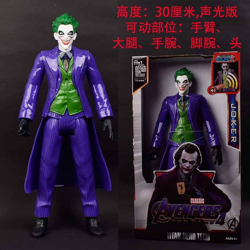 Mô Hình Búp Bê Trang Trí Có Đèn Và Nhạc Phiên Bản Anh Hùng Joker Batman Superman