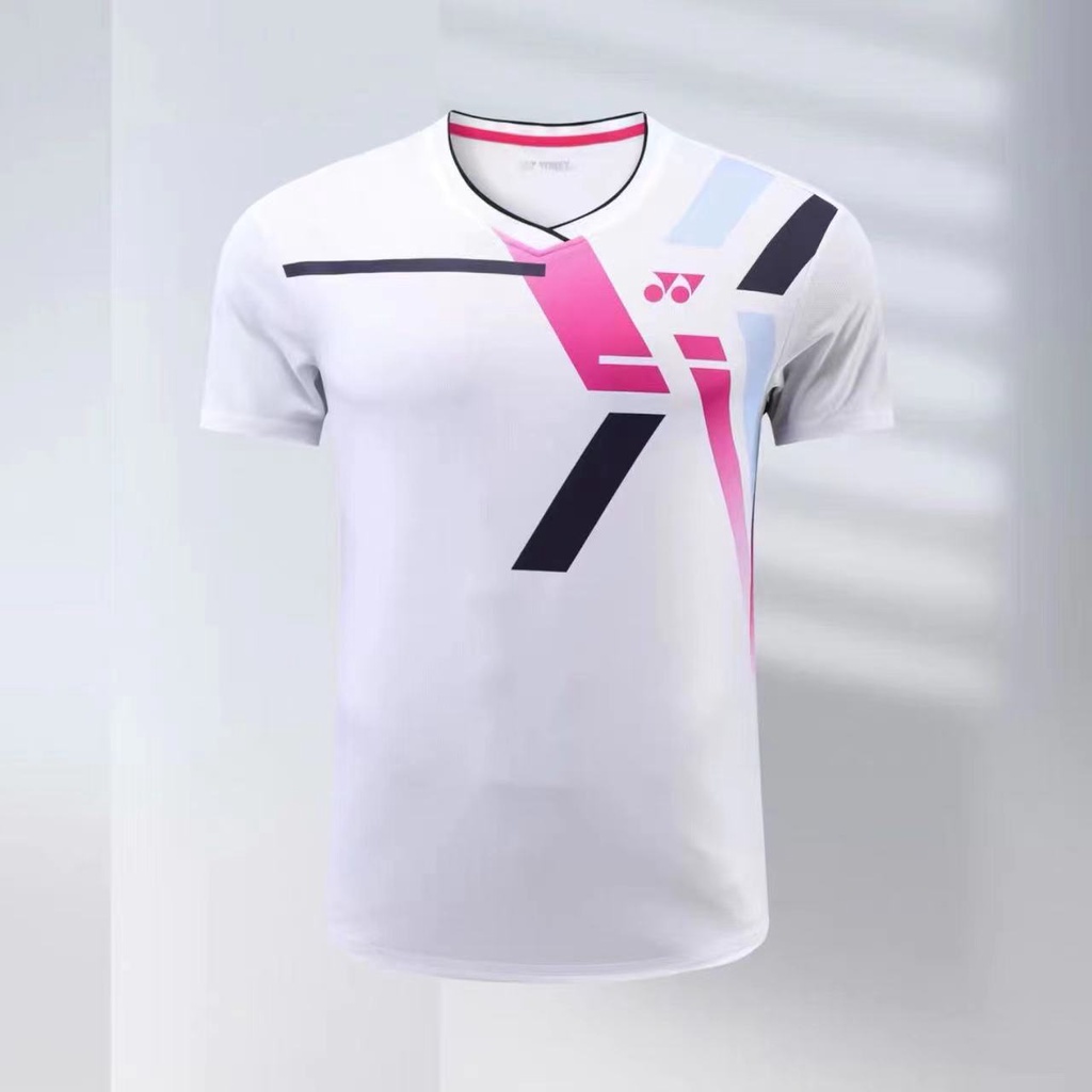 Áo Thun Thể Thao Cầu Lông Tay Ngắn Mau Khô Thoáng Khí Cho Nam Và Nữ YONEX