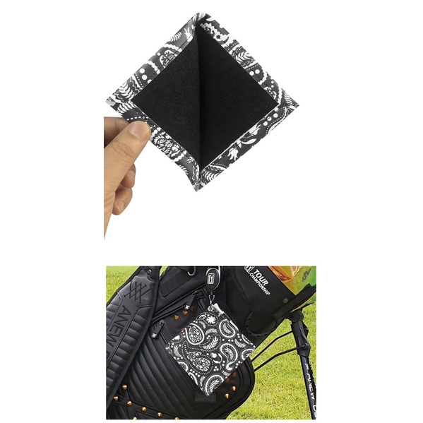 Khăn Lau Gậy Đánh Golf 12 * 12cm Phong Cách Hàn Quốc