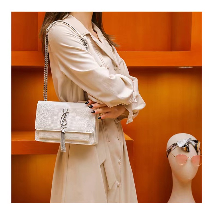 Túi Đeo Chéo Giả Da Cá Sấu Thời Trang Hàn Cho Nữ