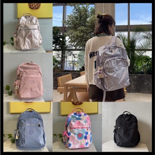 Túi Du Lịch Cỡ Lớn Bằng Nylon In Hình Khỉ Kipling 21305