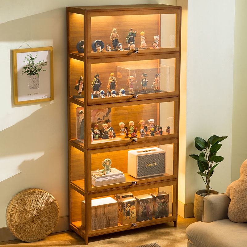 △▥Tủ trưng bày Lego Acrylic giả kính trong suốt