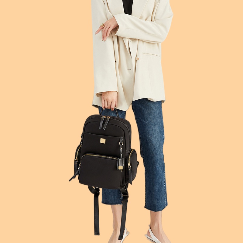 Kabohut Ba Lô Đựng laptop 13inch 14inch Chống Thấm Nước Phong Cách Nhật Bản