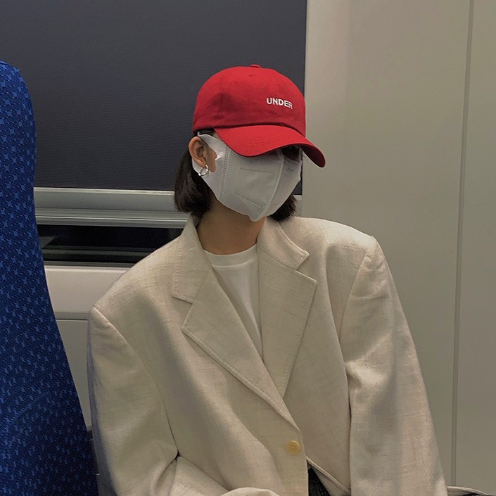 Mũ Lưỡi Trai Mềm Thêu Chữ Thời Trang Hàn Quốc