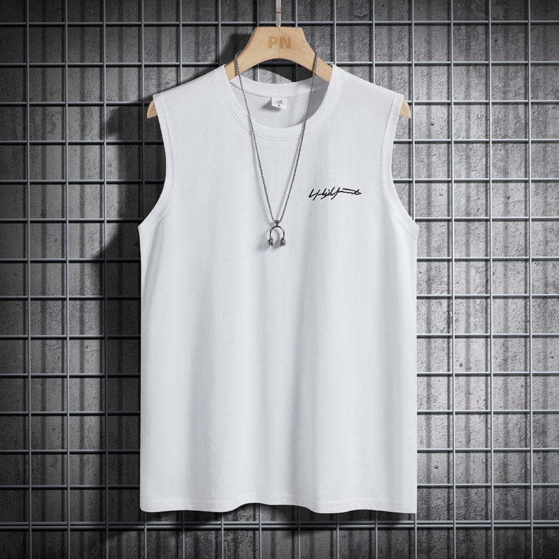 Áo Thun Ba Lỗ In Chữ Nhanh Khô Thời Trang Mùa Hè Dành Cho Nam