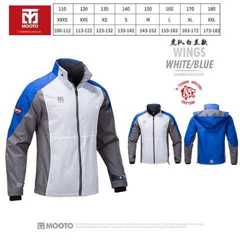 Áo Khoác Thể Thao Taekwondo 2023 Tay Dài Chống Gió & Nước Bằng Vải Cotton