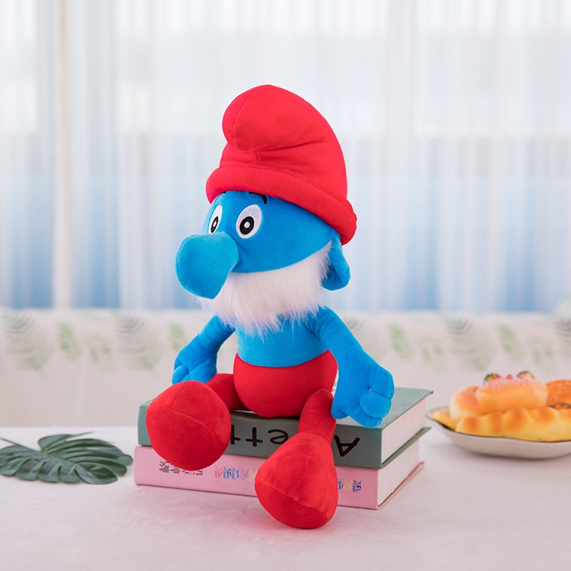 Đồ Chơi Nhồi Bông Hình Xì Trum Kích Thước 35 / 45 / 55cm