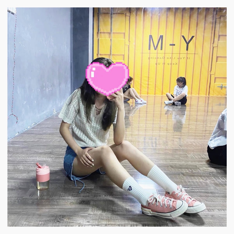 Vớ Cotton Nguyên Chất Thêu Hình Trái Tim Người Phong Cách Nhật Bản Thời Trang Đường Phố Mới Dành Cho Nam Nữ