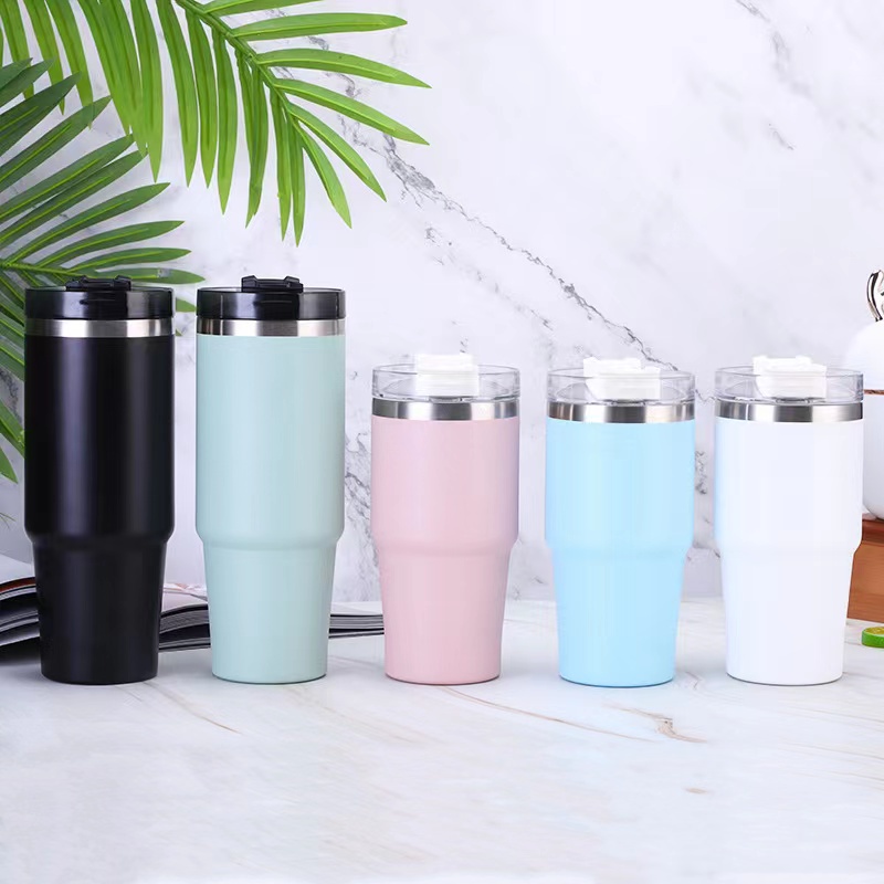 Bình Nước Giữ Nhiệt Bằng Thép Không Gỉ 304 Cao Cấp Tiện Lợi Dễ Sử Dụng Cho Cả Nam Và Nữ