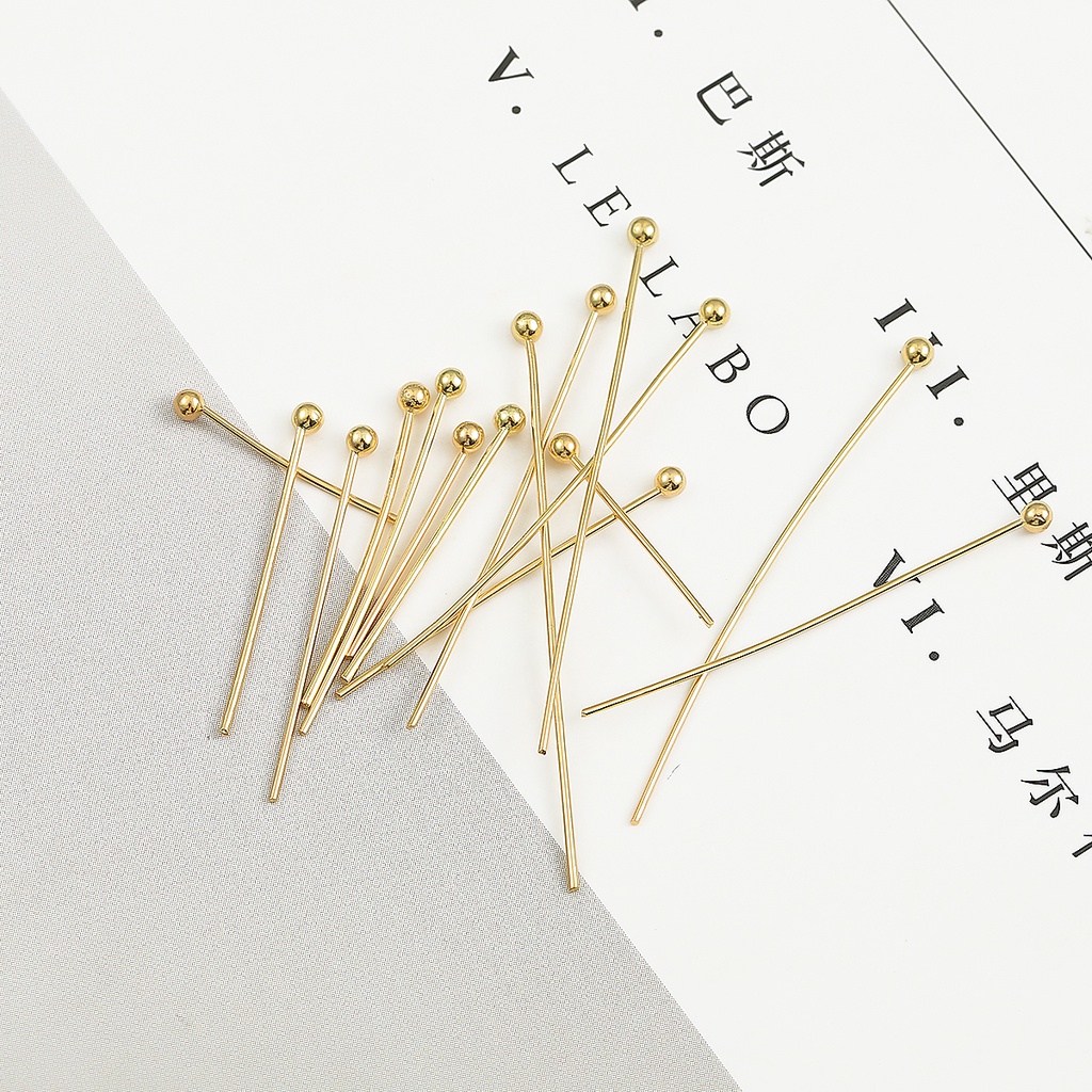 Kim Mạ Vàng 18k 0.5mm Dùng Làm Trang Sức Thủ Công Thời Trang