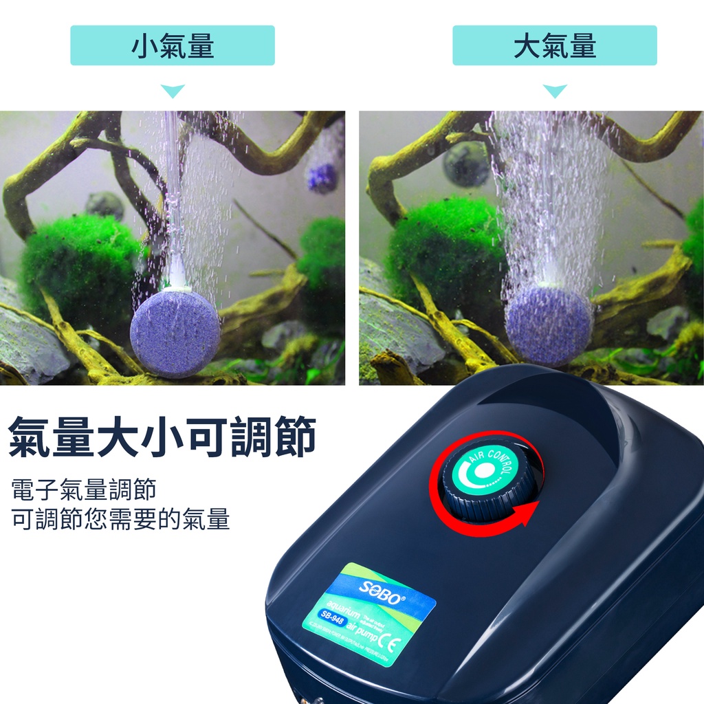 Máy Bơm Oxy Siêu Im Lặng Cho Bể Cá