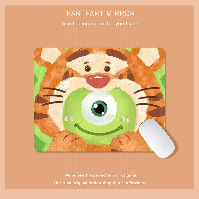 Tấm Lót Chuột Và Bàn Phím Máy Tính Hình Gấu Pooh Dễ Thương