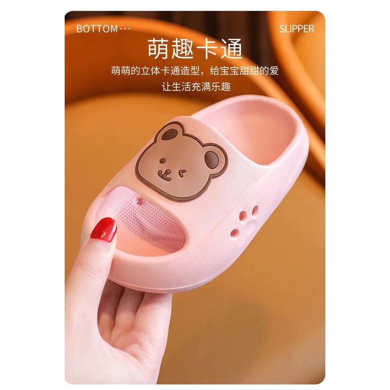 ✨Dép Đi Trong Nhà Đế Mềm Họa Tiết Hoạt Hình Dễ Thương Cho Bé