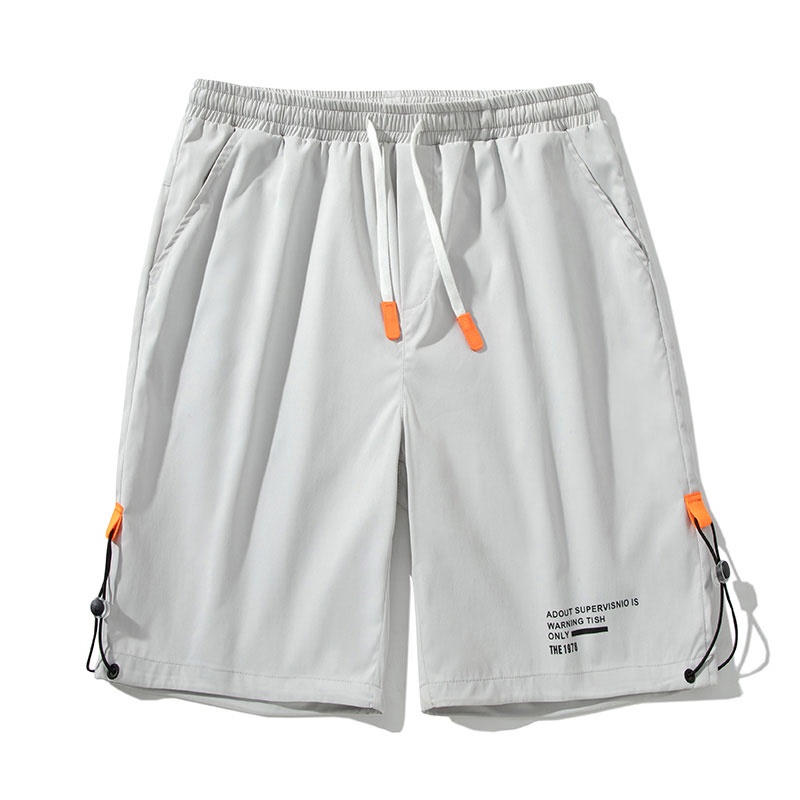 Quần Short Dây Rút Mau Khô In Họa Tiết Thời Trang Mùa Hè Dành Cho Nam