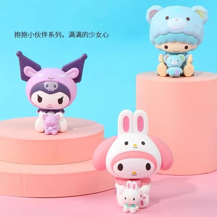 Mô Hình Nhân Vật Kuromi Kuromi Dễ Thương Dùng Trang Trí