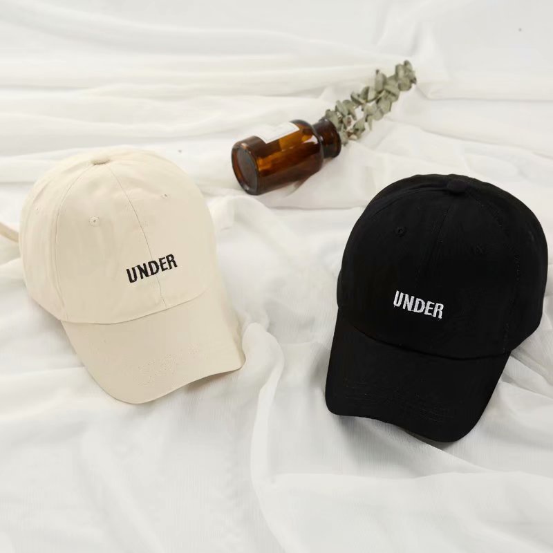 Mũ Lưỡi Trai Mềm Thêu Chữ Thời Trang Hàn Quốc