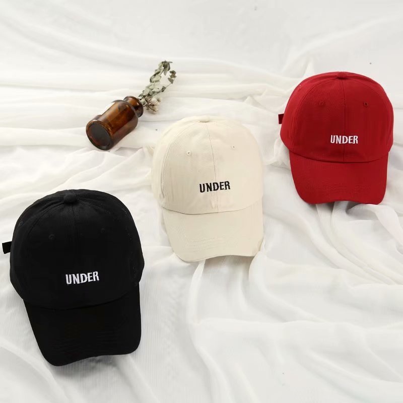 Mũ Lưỡi Trai Mềm Thêu Chữ Thời Trang Hàn Quốc