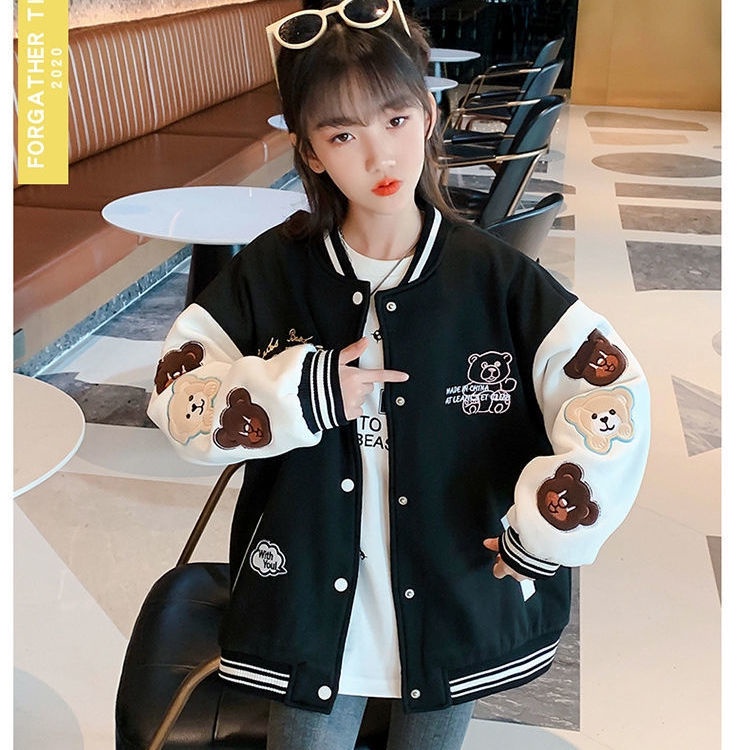 * * O kho c a c G i * Đồng Phục Bóng Chày Cổ Áo Một Hàng Nút Phong Cách Phương Tây Hoạt Hình Anime Mùa Xuân Thu Chất Lượng Tốt Cho Nữ 2023