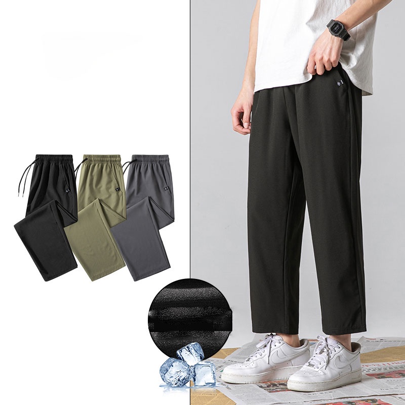 Quần ống rộng Phong Cách Hàn Quốc Dành Cho Nam